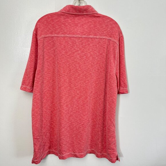 Sable & Stone Mens Red Polo Shirt XXL‎ Modal & Polyester Blend - Picture 2 of 4